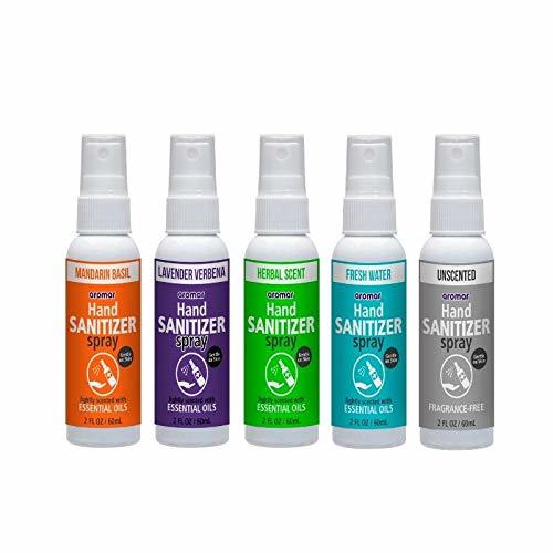 Aromar 5 Pack Assorted Hand Sanitizers Kit