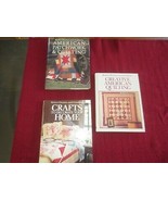 Collection of 3 BETTER HOMES &amp; GARDENS Quilting TEXTS - Hard Covers - $4.95