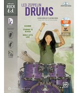 Alfred&#39;s Rock Ed.: Led Zeppelin Drums: Learn Rock by Playing Rock: Score... - $21.99