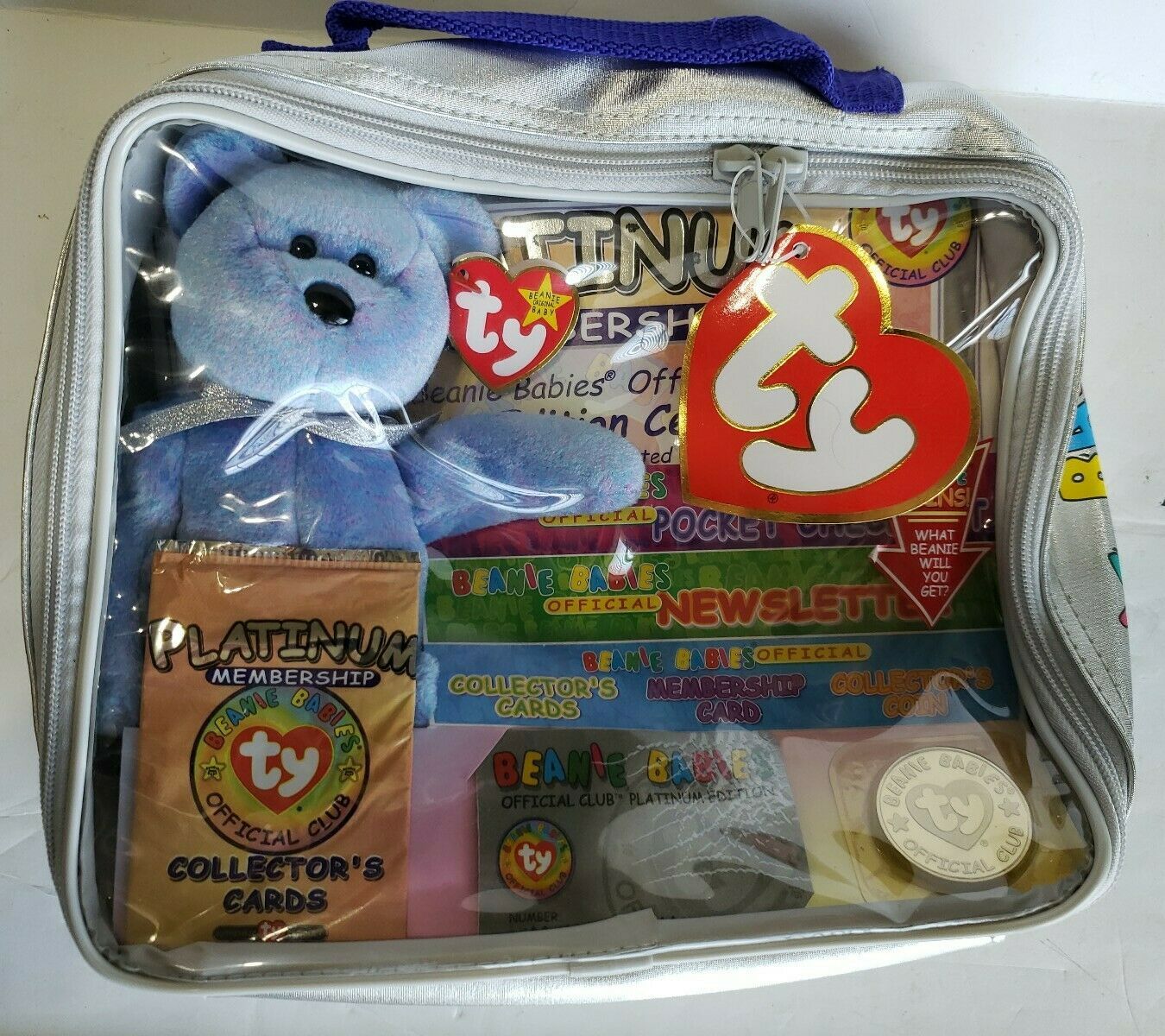 1999 TY Beanie Babies Platinum Membership Official Club Collectible