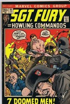 Sgt Fury #95 ORIGINAL Vintage 1972 Marvel Comics image 1