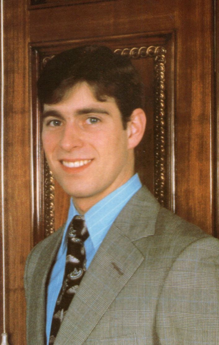 Prince Andrew 1982 Birthday Portrait Royal Family Postcard - Postcards