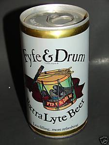 Primary image for FYFE & DRUM EXTRA LYTE BEER Steel Can Genessee Brewing