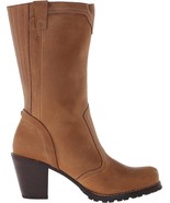 NEW Womens Woolrich Mustang Boots in Straw Brown Leather sz 9 - $117.81