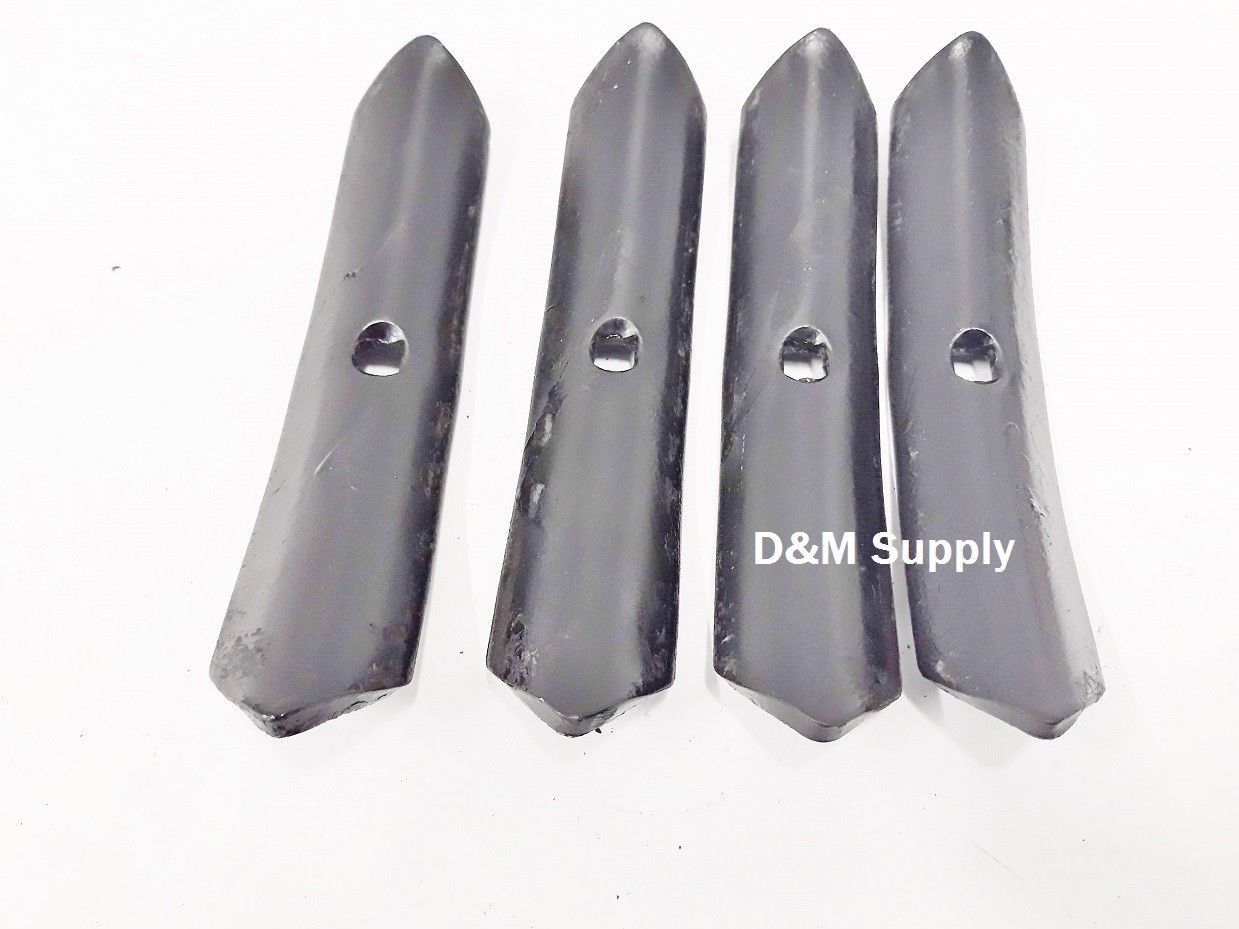 4 Heavy Duty Reversible Sweep S Tine Field Cultivator Point 1 3/8" x 8