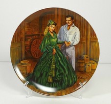 Gone With The Wind Scarlett’s Green Dress 1984 Knowles Collectors Plate - $8.99