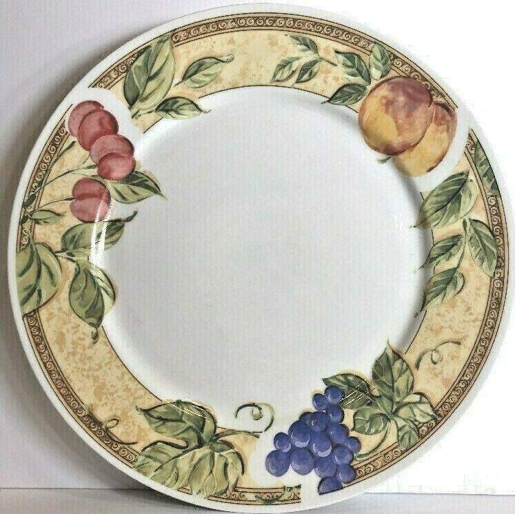 Gibson Designs "FRUIT GROVE" Dinnerware Collection (Peaches, Cherries