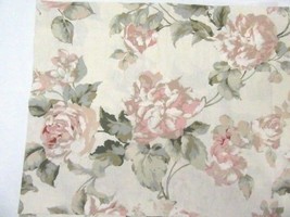 Croscill Watercolor Rose Floral 88 x 18 Window Valances (Set of 2) - $43.00
