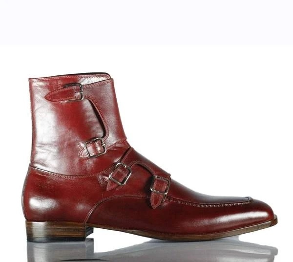 burgundy suede boots mens