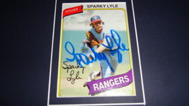 Sparky Lyle Signed Framed 1972 Sports Illustrated Cover Display Yankees image 2