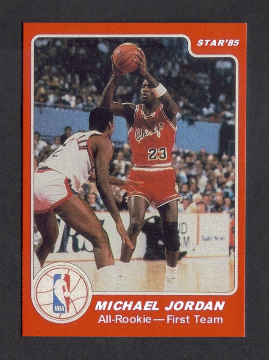 MICHAEL JORDAN Rookie Card RP #2 All First Team Bulls RC 1985 S Free Shipping