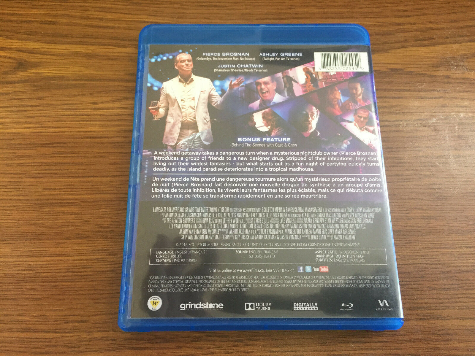 Urge Blu ray Pierce Brosnan, Justin Chatwin, Danny Masterson DVDs