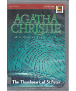 Thumbmark of St. Peter Agatha Christie cassette ~ JOAN HICKSON Miss Marp... - $9.85