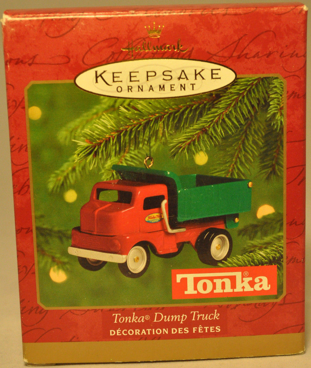 Hallmark Tonka Dump Truck 1953 Model 180 Cabover 2000 Keepsake Ornament Ornaments