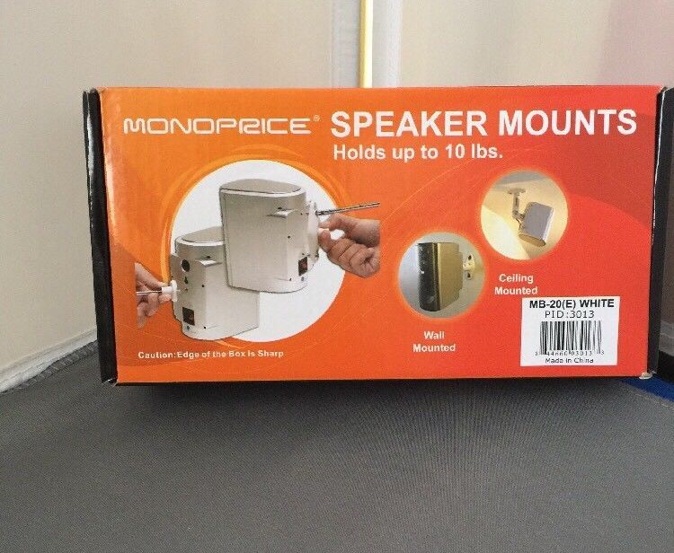 monoprice speaker wall mounting bracket