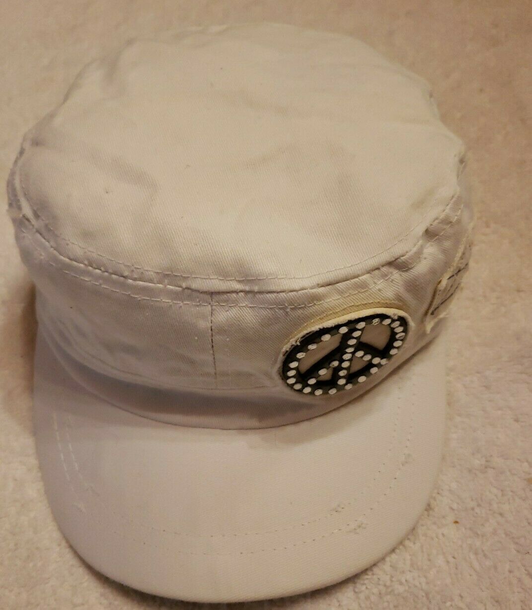 Distressed Basket Weave Western Straw Cowboy Hat silver conch chin cord 