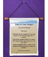 Prayer for Inner Strength - Personalized Wall Hanging (1076-1) - $19.99