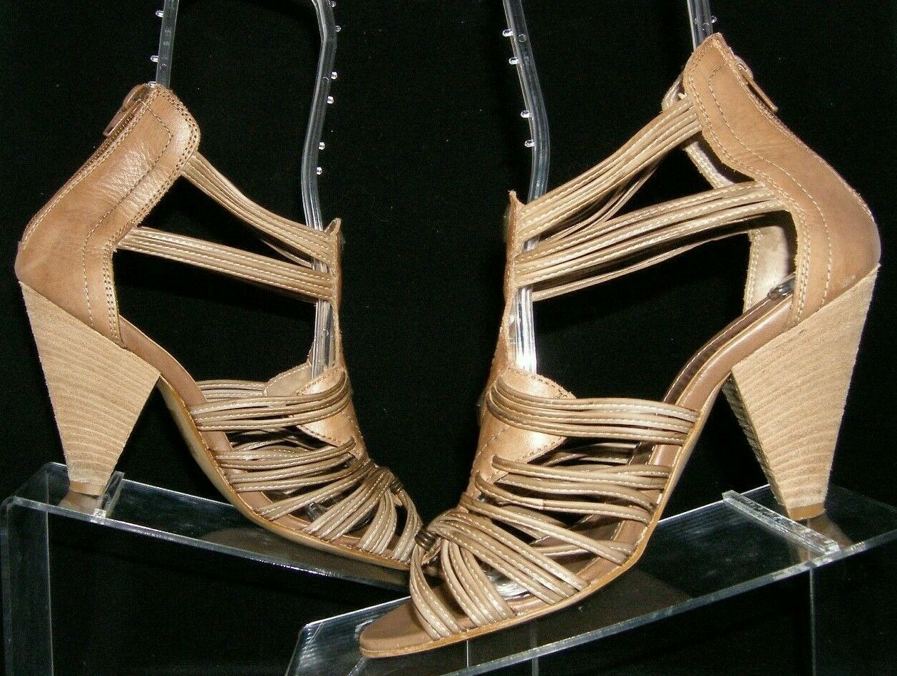 Jona Strappy Heel in Cognac - $86 | Tobi US