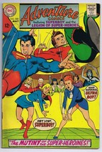 Adventure Comics #368 Superboy ORIGINAL Vintage 1968 DC Comics Super Heroines image 1