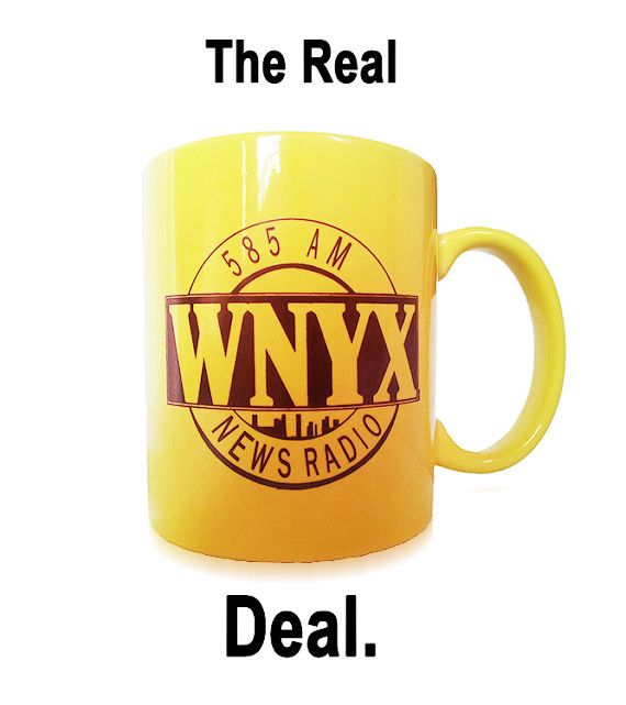 WNYX News Radio 585 AM Mug - The Real Deal