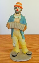 Emmett Kelly Jr. figurine clown hobo concertina Flambro Ltd. Edition 1984 - $75.00