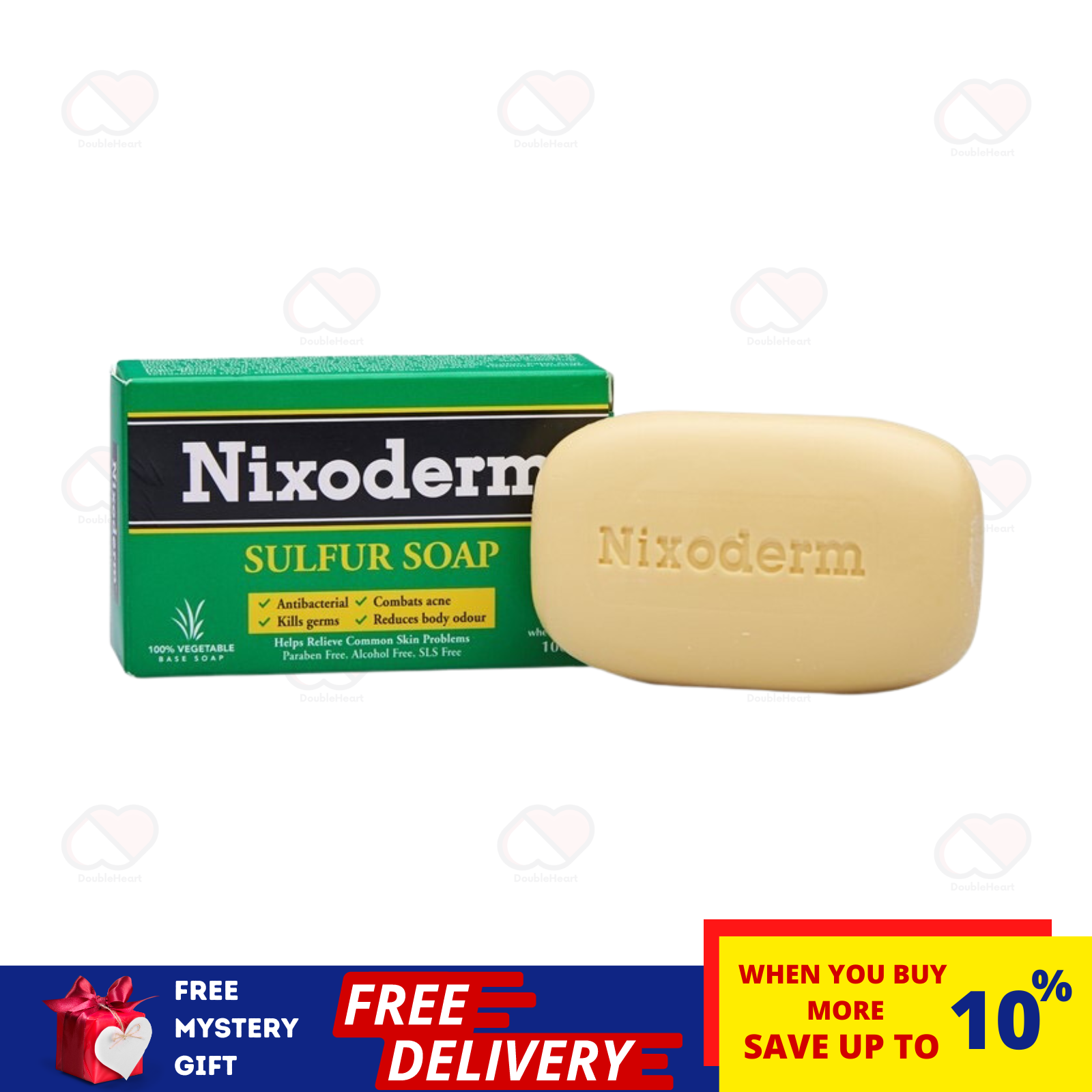 NIXODERM Sulfur Soap (100g) For Relief Of and similar items