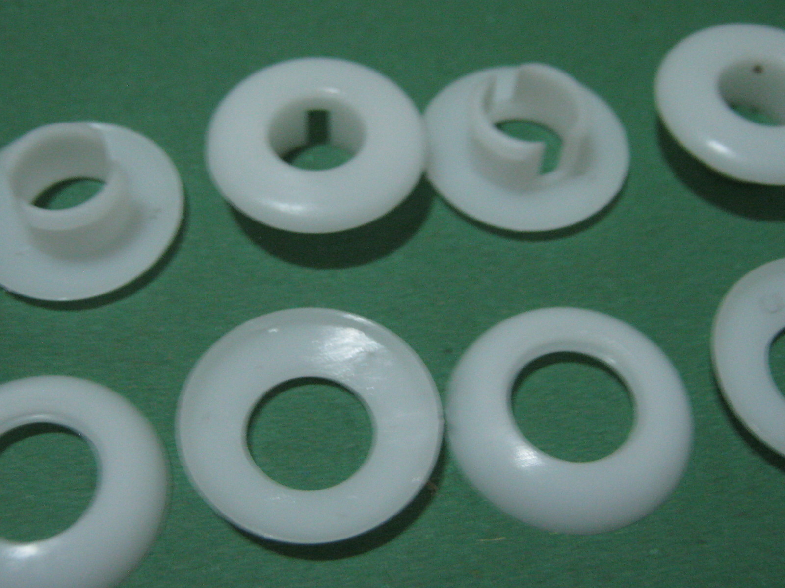 12pcs Plastic Snap Eyelets/Grommets White 12mm(1/2'')Hole/CanvasCurtainCover Other