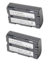 2 Batteries For Panasonic CGR-D08A CGR-D08A/1B CGR-D08R CGR-D08S CGR-D08SE/1B - $33.29