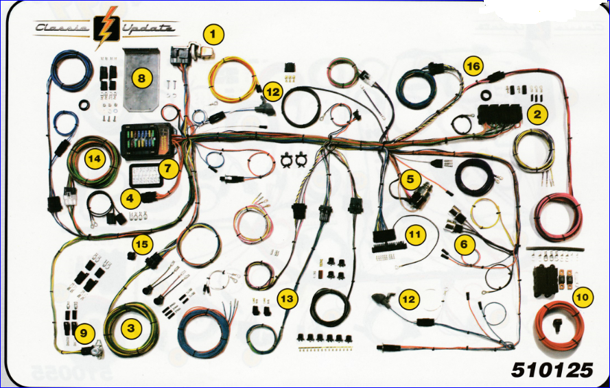 Vintage Mopar Wiring Harnes - Complete Wiring Schemas