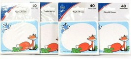 4 Packs Carson Dellosa Education Playful Foxes Ready To Use 40 Count Name Tags