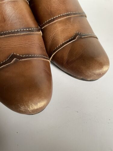 brown leather wedge booties brown leather wedge booties