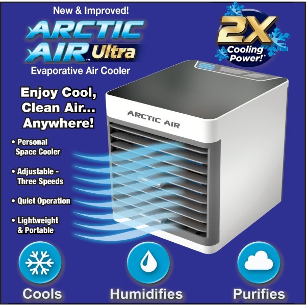 Arctic Air Ultra Compact Portable Evaporative Air Cooler As Seen On TV