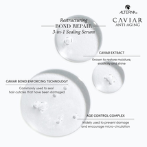 Alterna Caviar Restructuring Bond Repair 3-in-1 Sealing Serum, 1.7 ounces image 5