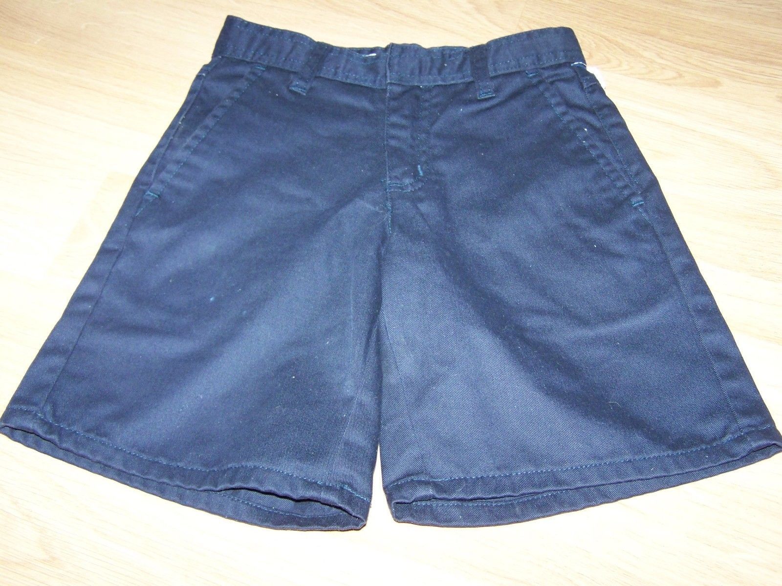 BOYS NAVY SHORT PLEATED FRONT GENUINE SCHOOL UNIFORM SIZES 4-20