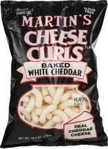 Martin's Baked White Cheddar Cheese Curls 10.5 oz. Value Size Bag (3 Bags) - $27.67