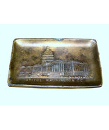 Antique Capitol Washington DC Metal Pin Tray JB1791 - $13.99