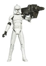 Hasbro Star Wars: The Clone Wars Clone Trooper with Rocket Firing Launcher - $43.12