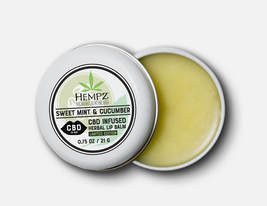 Hempz Sweet Mint & Cucumber Lip Balm, 0.75 ounce
