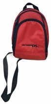 Official Nintendo DS Handheld System Travel Bag Mini Red Backpack Carry Case 