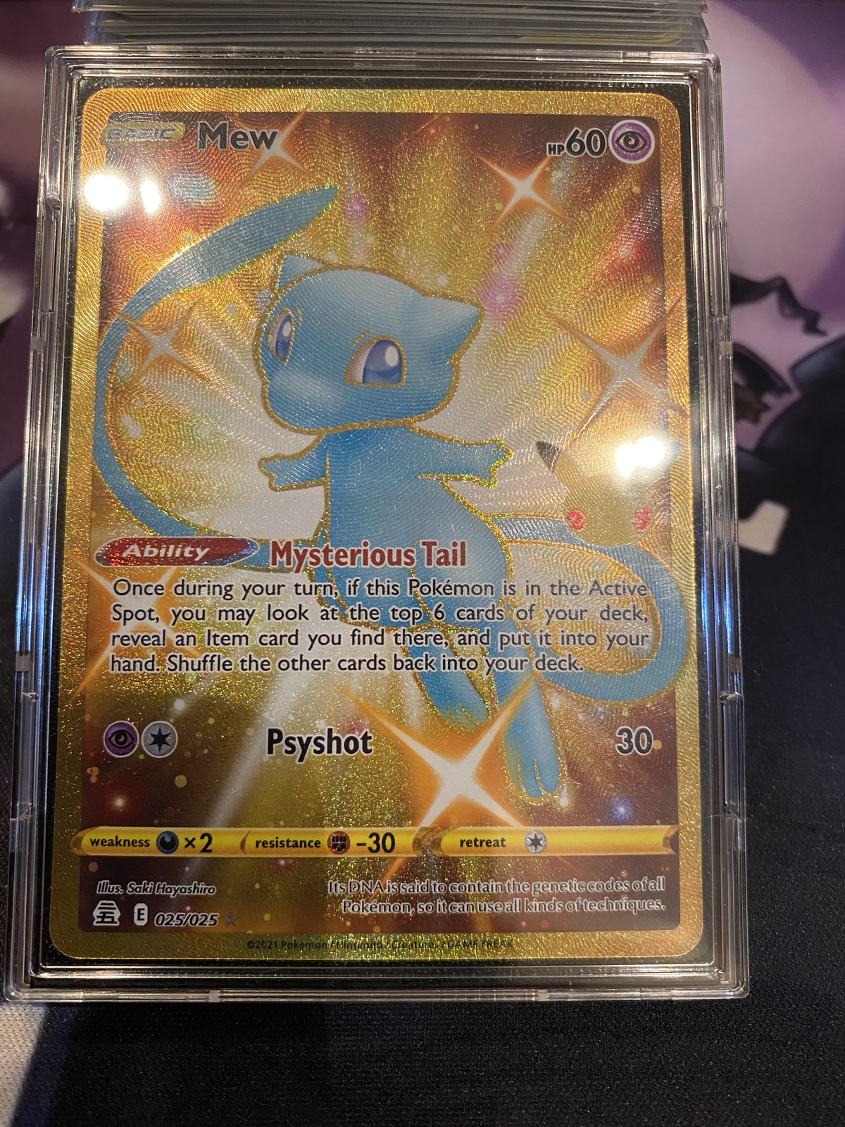 Pokémon Mew 25th anniversary 025/025 - Pokémon Individual Cards