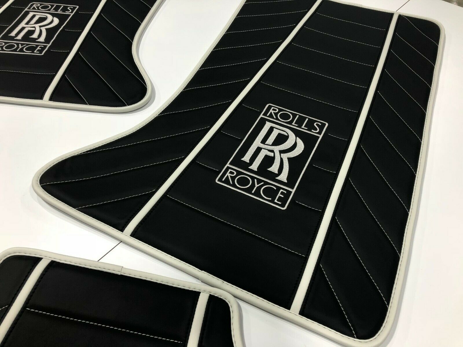 RHD Rolls Royce Wraith Leather Floor Mats Floor Mats & Carpets