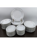 Noritake Fine China Fairmont #6102 60pc Dinnerware Set for 12 - Plates, ... - $404.99