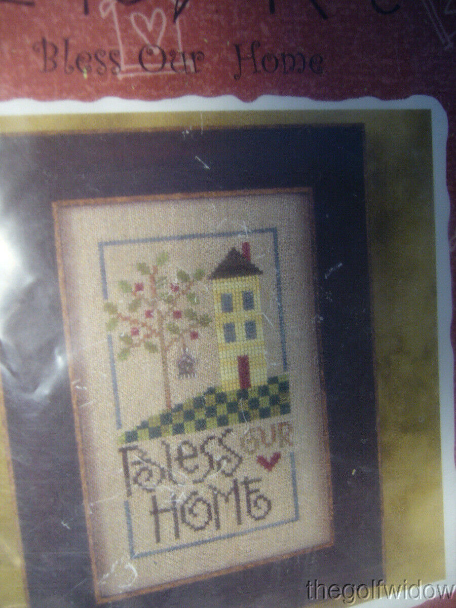 2 Patterns Bless Home Snippet Lizzie Kate & Through the Woods Pincushion - $9.99