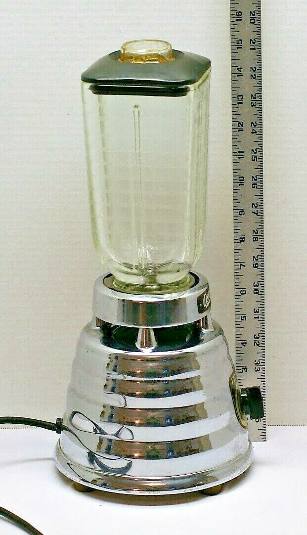 Vintage 1953 Osterizer Deluxe Model 403 Blender John Oster Mfg Made USA