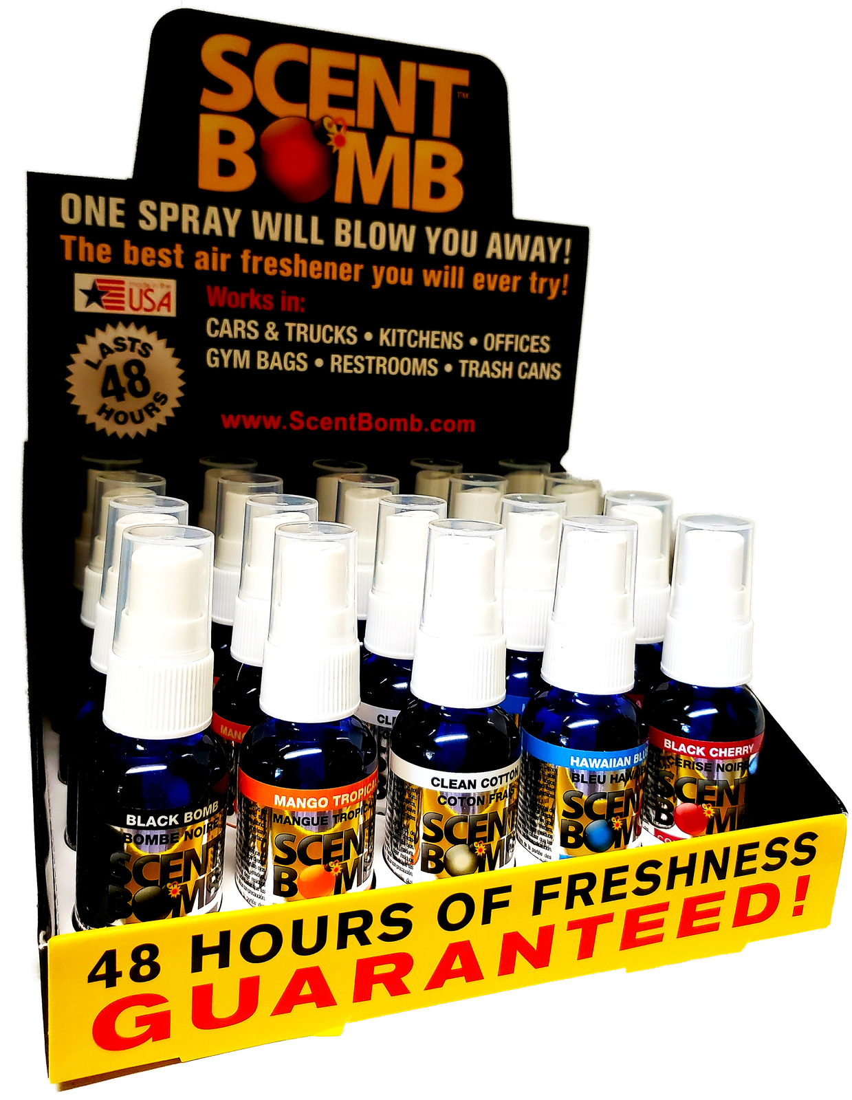 Scent Bomb Air Freshener Assorted Car Truck Home &amp; More