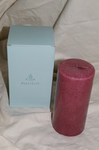 Partylite Pomegranate &amp; Fig Molted 3x6 Pillar NIB - $20.00