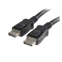 StarTech Cable DISPLPORT6L 6 ft DisplayPort Cable with Latches Retail - $55.77