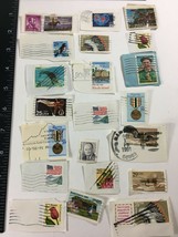 Vintage 1990 & 1991 USED Stamp Lot 21 Stamps  - $11.63