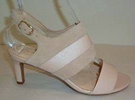 Clarks Size 8.5 M LAURETI JOY Cream Suede Heeled Sandals New Womens Shoes - $107.91