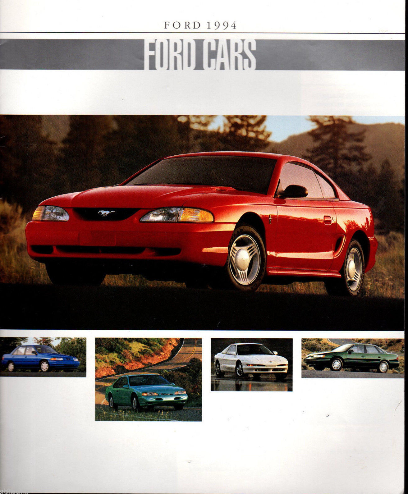 1988 Ford Thunderbird Brochure Sport//LX//Turbo Mint!